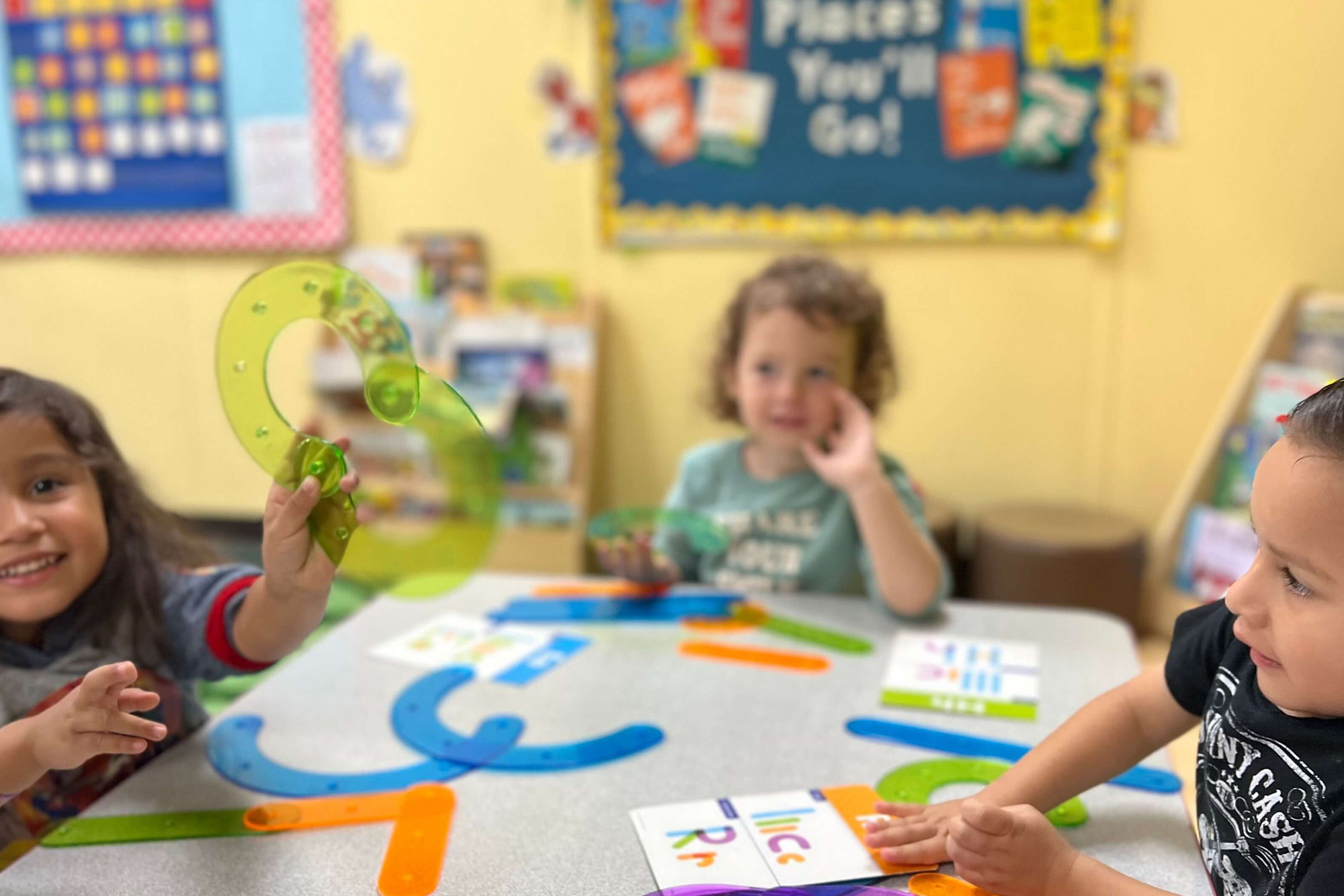 Junior Pre-Kindergarten kids playing and learning at Santa Ana preschool