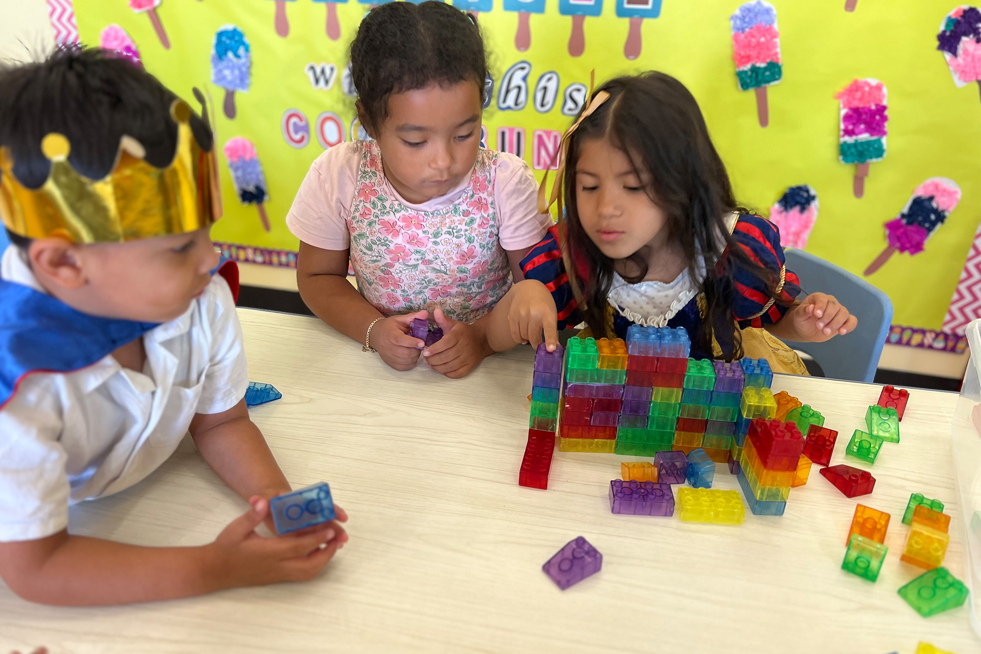 Creative learning in Trans Kinder at Newport Ave Preschool